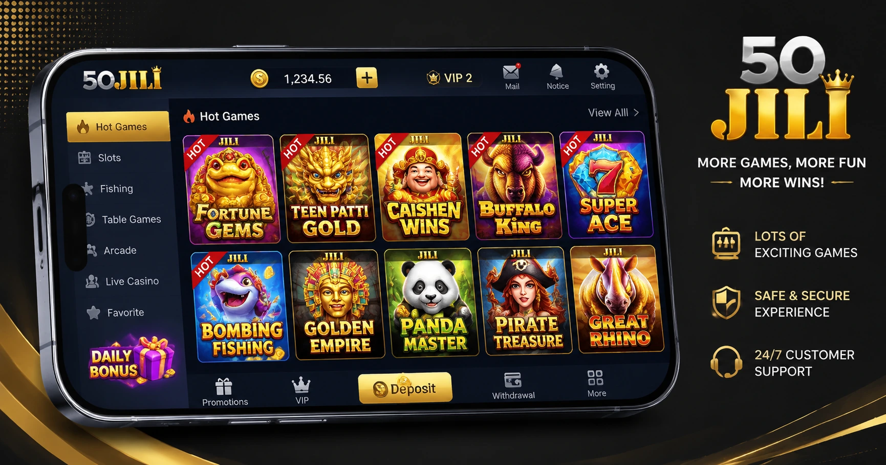 Exploring the 50 jili app: Your Ultimate Guide to Online Slots and Gaming - image 1 Exploring the 50 jili app: Your Ultimate Guide to Online Slots and Gaming - image 1
