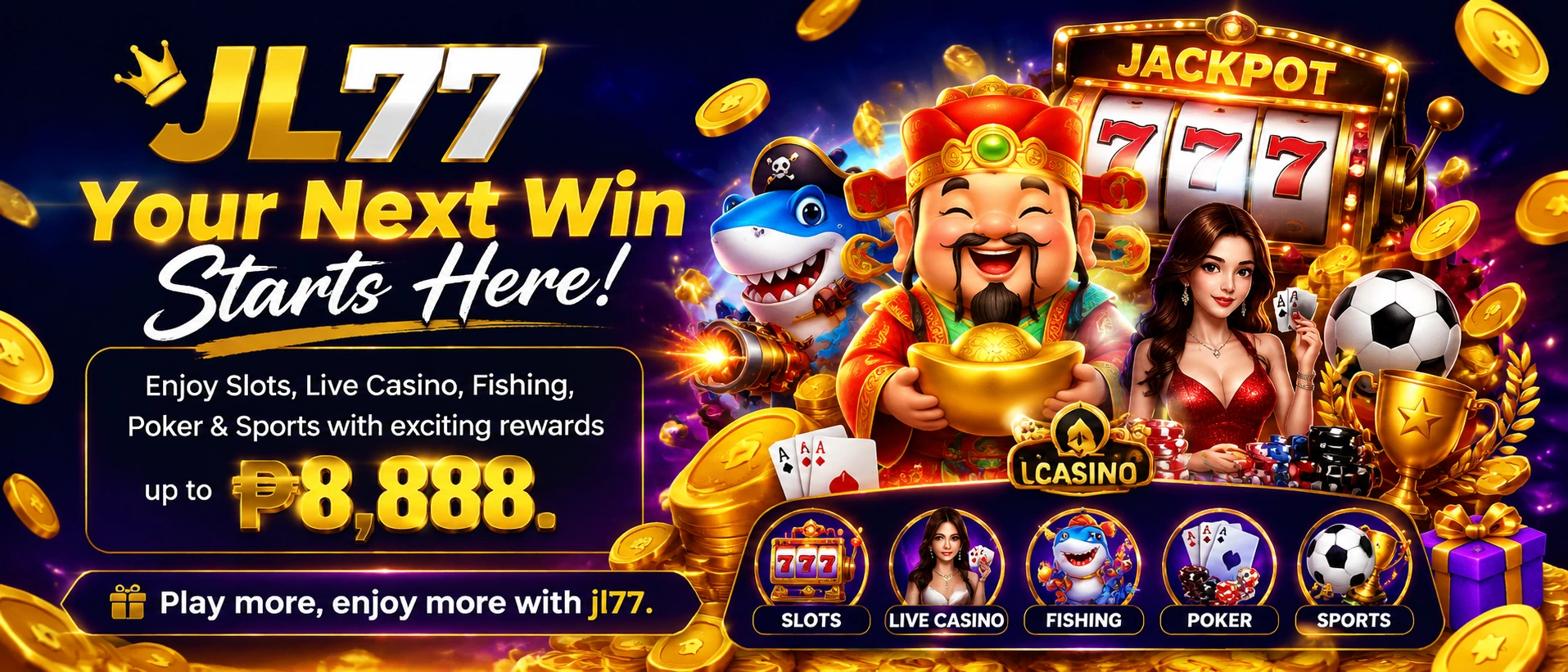 Fishing games category at JL77