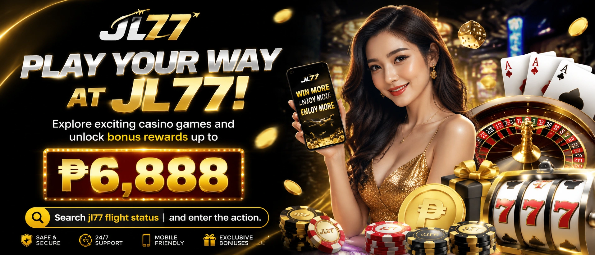 Slots category at JL77